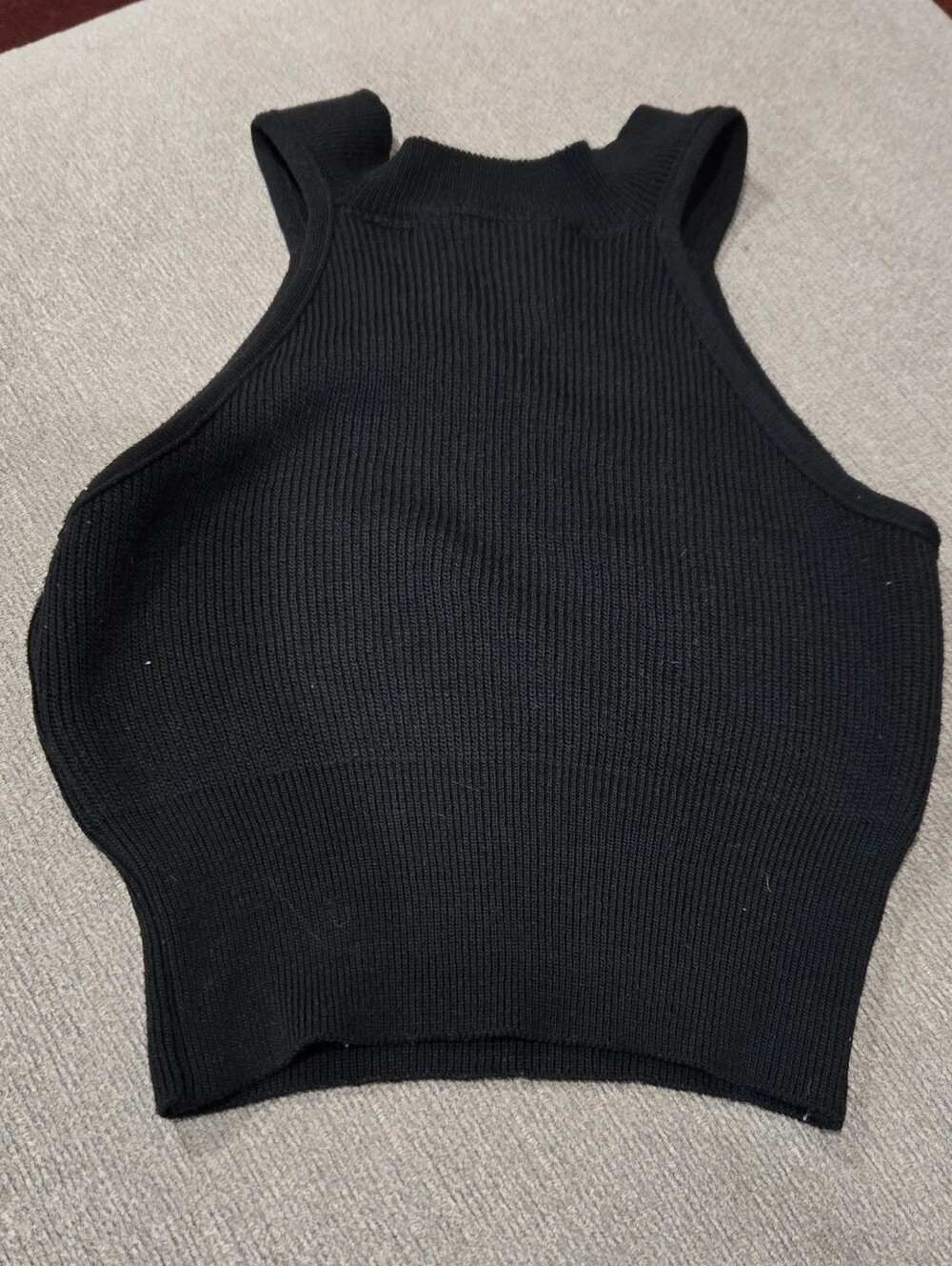 AMERICAN KNIT Ribbed tank top - Picture 2 of 3